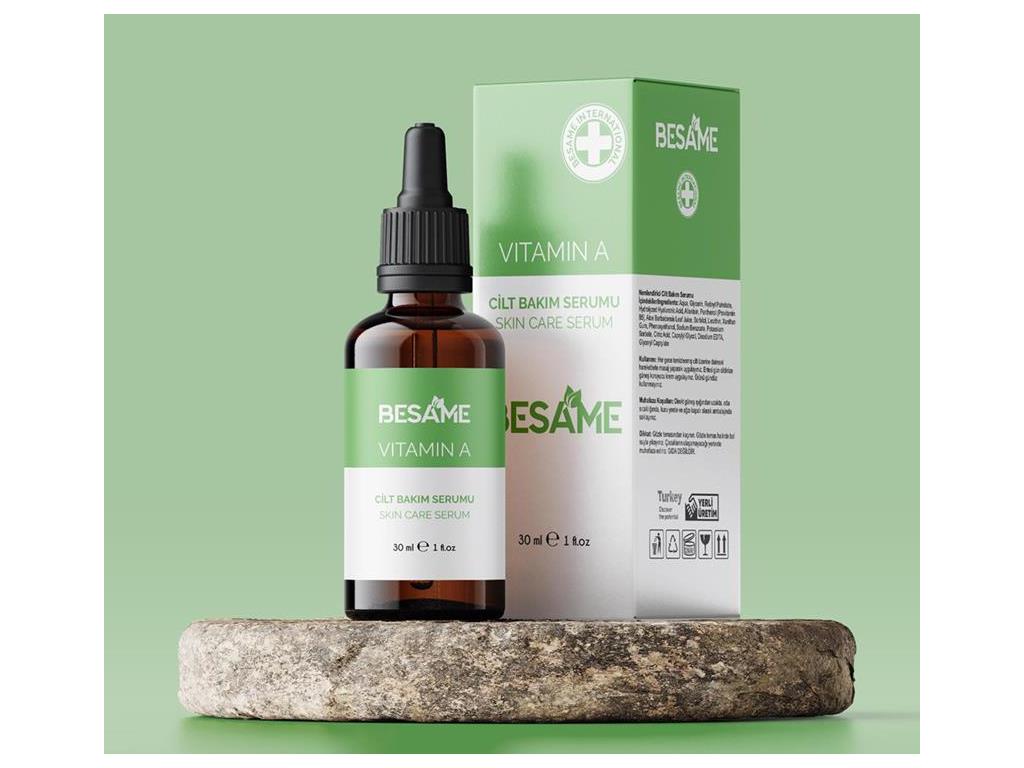 Besame Vitamin A Nemlendirici Cilt Bakım Serumu 30 Ml