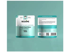 Besame Ac.Net & Allantoin Nem Bombası Kağıt Maske 10’lu Paket